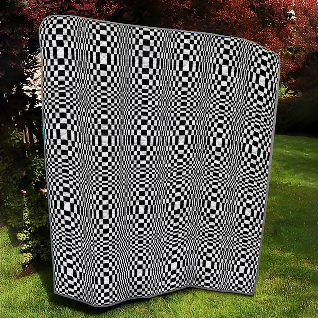 Black White Filipino Binakol Motifs Quilt Mabuhay Philippines Festival Kusikus Pattern LT14 - Polynesian Pride