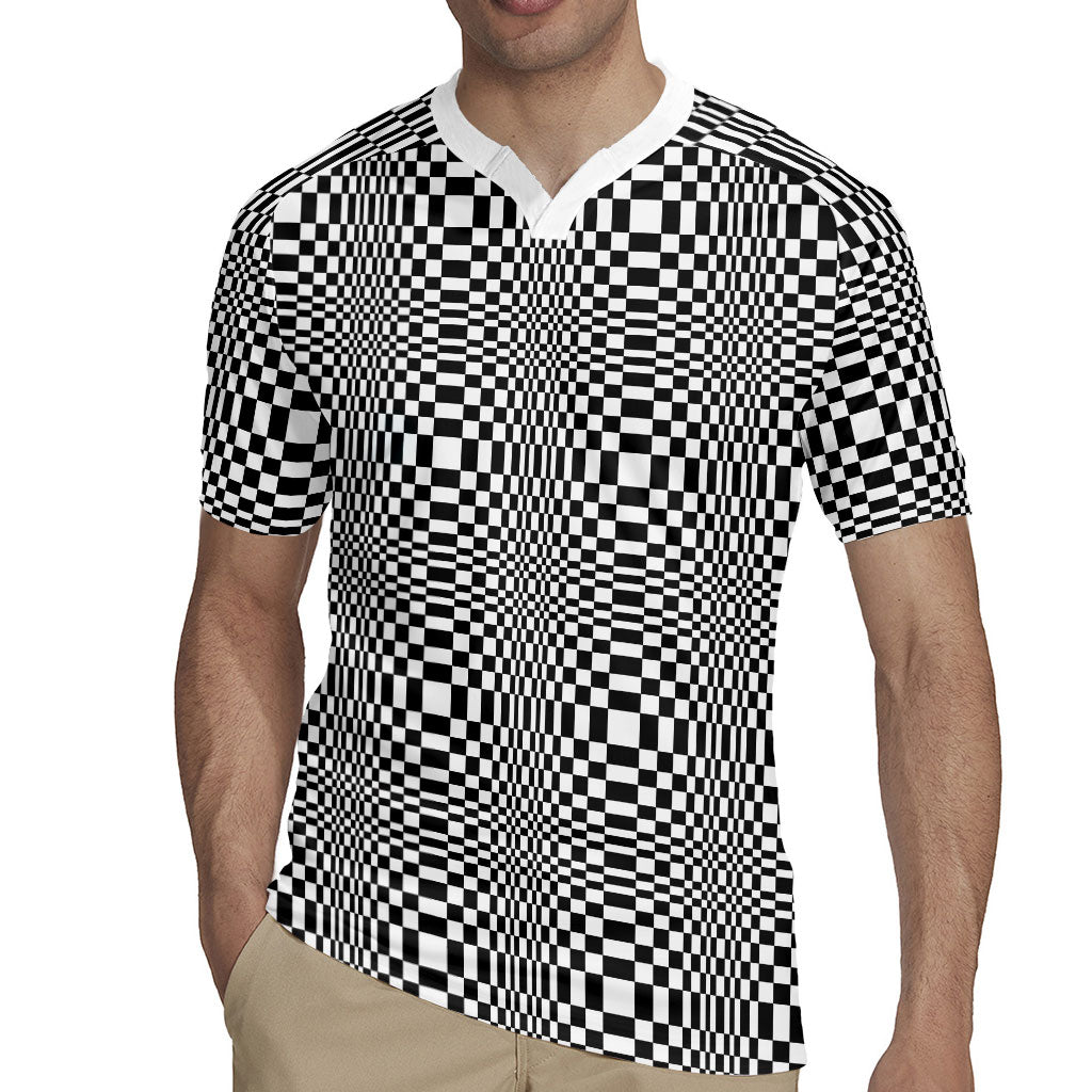 Black White Filipino Binakol Motifs Rugby Jersey Mabuhay Philippines Festival Kusikus Pattern LT14 - Polynesian Pride