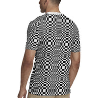 Black White Filipino Binakol Motifs Rugby Jersey Mabuhay Philippines Festival Kusikus Pattern LT14 - Polynesian Pride