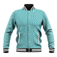 Cyan Filipino Binakol Motifs Baseball Jacket Mabuhay Philippines Festival Kusikus Pattern LT14 Unisex Cyan - Polynesian Pride