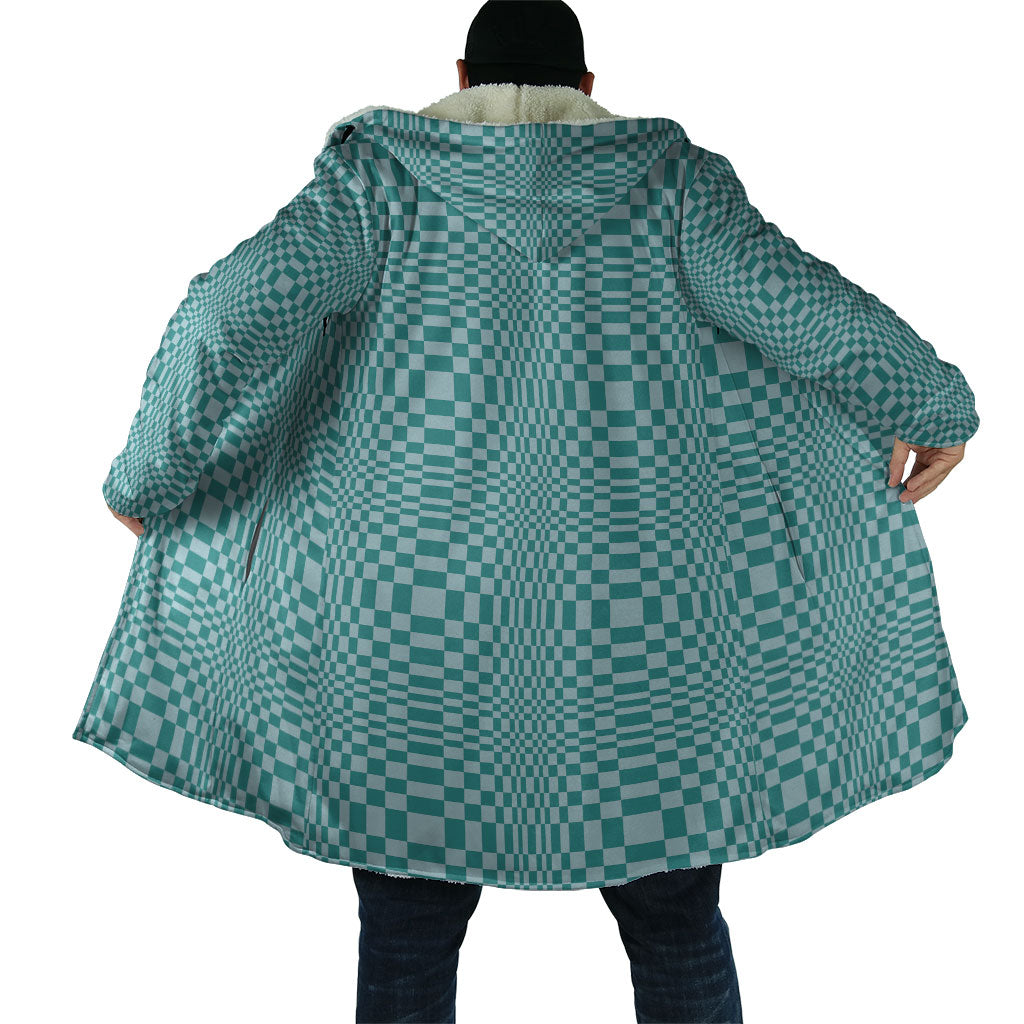 Cyan Filipino Binakol Motifs Cloak Mabuhay Philippines Festival Kusikus Pattern LT14 - Polynesian Pride
