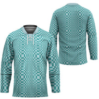 Cyan Filipino Binakol Motifs Hockey Jersey Mabuhay Philippines Festival Kusikus Pattern LT14 - Polynesian Pride