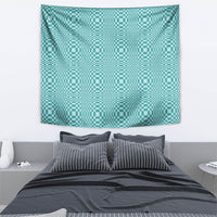 Cyan Filipino Binakol Motifs Tapestry Mabuhay Philippines Festival Kusikus Pattern LT14 - Polynesian Pride