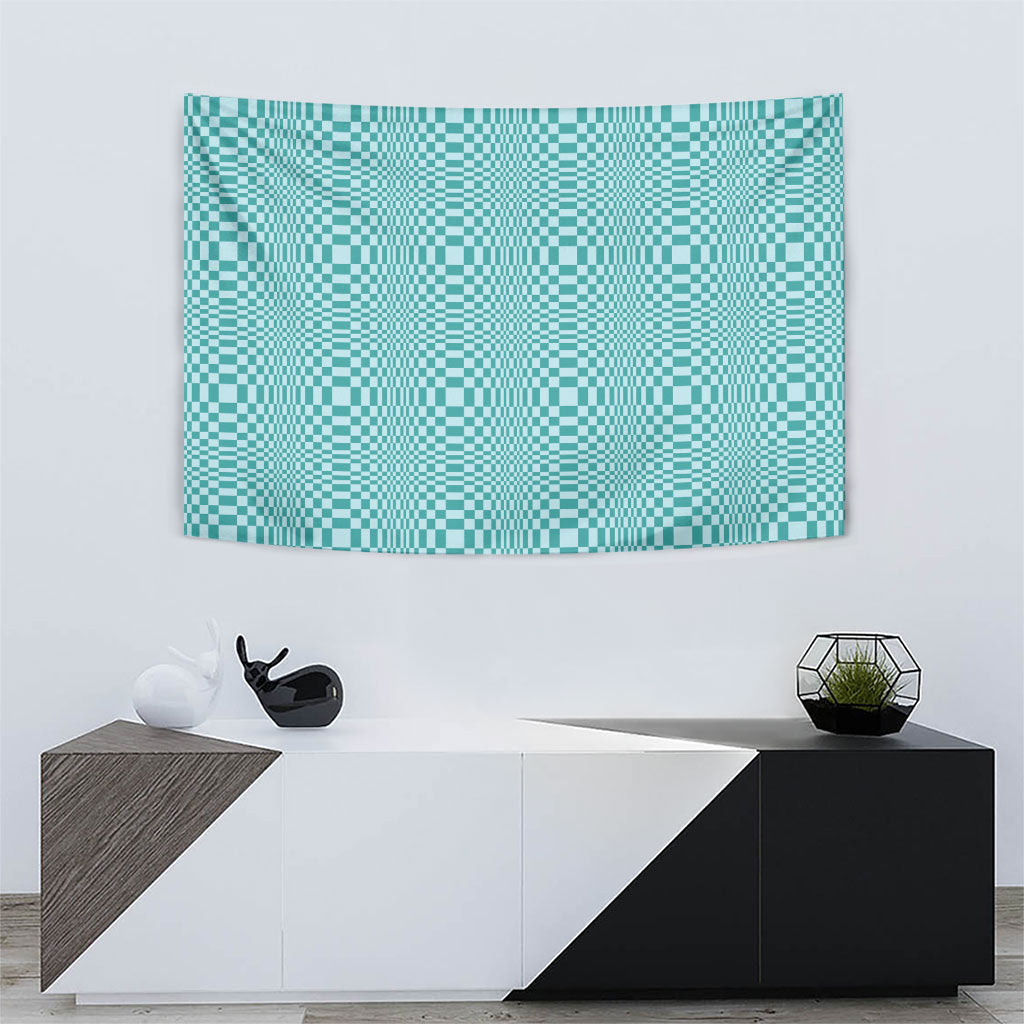 Cyan Filipino Binakol Motifs Tapestry Mabuhay Philippines Festival Kusikus Pattern LT14 - Polynesian Pride