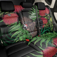 Meri Kirihimete New Zealand Back Car Seat Cover Piwakawaka Koru Fern Mix Pohutukawa LT14 - Polynesian Pride
