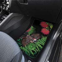 Meri Kirihimete New Zealand Car Mats Piwakawaka Koru Fern Mix Pohutukawa LT14 - Polynesian Pride