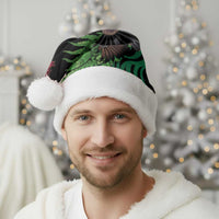 Meri Kirihimete New Zealand Christmas Santa Hat Piwakawaka Koru Fern Mix Pohutukawa LT14 - Polynesian Pride