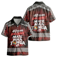 Mate Maa Tonga Rugby 2026 Kid Hawaiian Shirt 40 Years Anniversary One Legacy