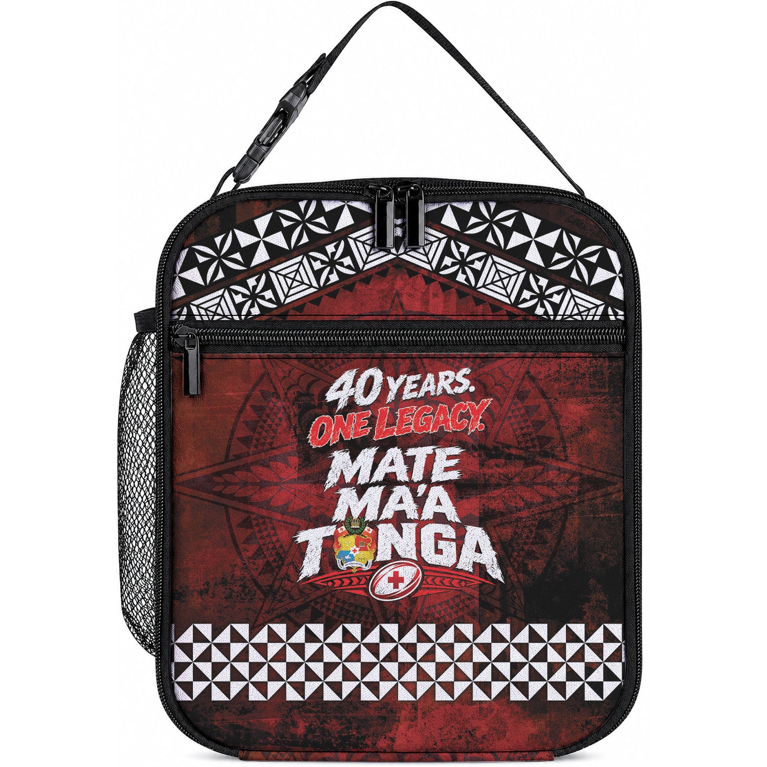 Mate Maa Tonga Rugby 2026 Lunch Bag 40 Years Anniversary One Legacy