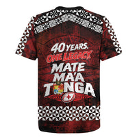 Mate Maa Tonga Rugby 2026 Rugby Jersey 40 Years Anniversary One Legacy LT14 - Polynesian Pride