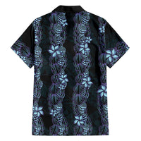 Purple Paradise Hawaii Shell Lei Family Matching Summer Maxi Dress and Hawaiian Shirt Hawaiian Sunrise Shell Hebrew Cone Plumeria LT14 - Polynesian Pride