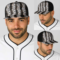 Black and Beige Hawaii Shell Lei Baseball Net Cap Hawaiian Sunrise Shell Hebrew Cone Plumeria - Polynesian Pride