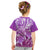 Polynesia Valentine Day Kid T Shirt Polynesian Sea Turtle Purple Version LT14 - Polynesian Pride