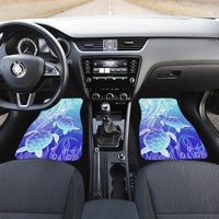 Polynesia Valentine Day Car Mats Polynesian Sea Turtle Turquoise Version LT14 - Polynesian Pride