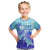 Polynesia Valentine Day Kid T Shirt Polynesian Sea Turtle Turquoise Version LT14 Turquoise - Polynesian Pride