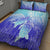 Polynesia Valentine Day Quilt Bed Set Polynesian Sea Turtle Turquoise Version LT14 - Polynesian Pride