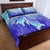 Polynesia Valentine Day Quilt Bed Set Polynesian Sea Turtle Turquoise Version LT14 - Polynesian Pride