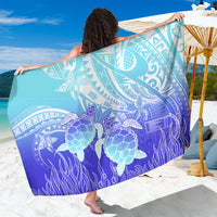 Polynesia Valentine Day Sarong Polynesian Sea Turtle Turquoise Version LT14 One Size 44 x 66 inches Turquoise - Polynesian Pride