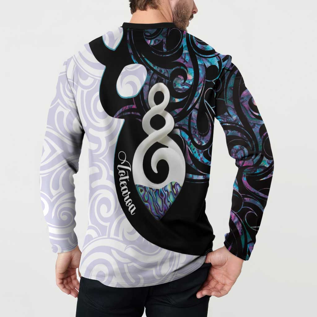 Aotearoa Pikorua Button Sweatshirt NZ Twist - Bond And Love