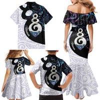 Aotearoa Pikorua Family Matching Mermaid Dress and Hawaiian Shirt NZ Twist - Bond And Love LT14 - Polynesian Pride