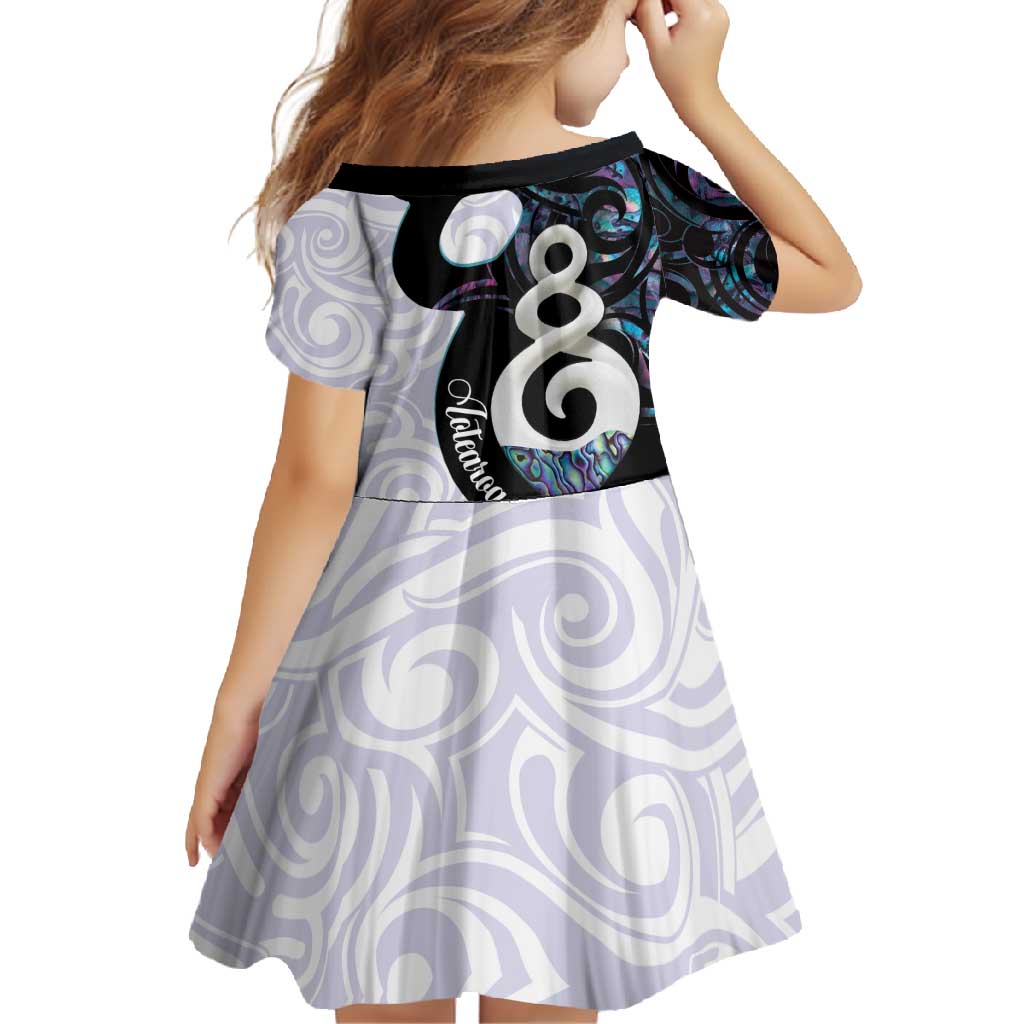 Aotearoa Pikorua Family Matching Short Sleeve Bodycon Dress and Hawaiian Shirt NZ Twist - Bond And Love LT14 - Polynesian Pride