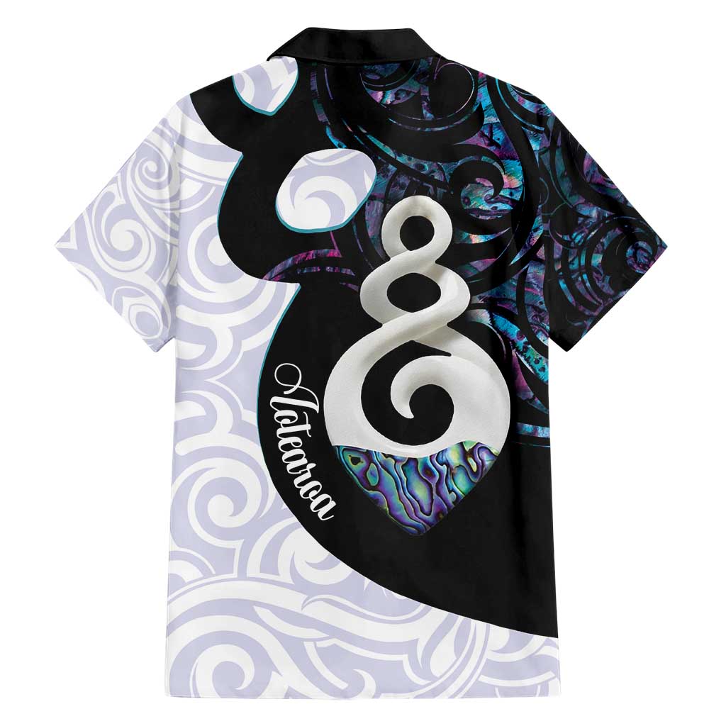 Aotearoa Pikorua Family Matching Short Sleeve Bodycon Dress and Hawaiian Shirt NZ Twist - Bond And Love LT14 - Polynesian Pride