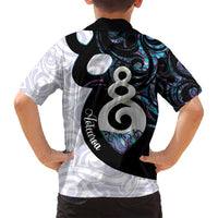 Aotearoa Pikorua Family Matching Summer Maxi Dress and Hawaiian Shirt NZ Twist - Bond And Love LT14 - Polynesian Pride