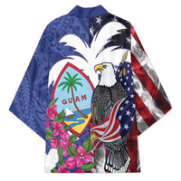 United States Guam Kimono USA Eagle Guahan Seal Bougainvillea - Polynesian Pride