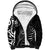 Personalised New Zealand Silver Fern Lacrosse Sherpa Hoodie Aotearoa Maori Pattern
