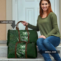 Personalised All Green New Zealand Darts Travel Bag Aoteroa Fern Maori Galaxy Style - Polynesian Pride