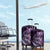 Personalised All Purple New Zealand Darts Luggage Cover Aoteroa Fern Maori Galaxy Style