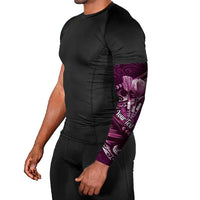 Personalised All Pink New Zealand Darts Arm Sleeves Aoteroa Fern Maori Galaxy Style - Polynesian Pride