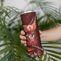 All Red New Zealand Darts Skinny Tumbler Aoteroa Fern Maori Galaxy Style LT14 - Polynesian Pride