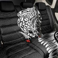 New Zealand Eel Back Car Seat Cover Tuna Aotearoa Maori Patten - Black LT14 - Polynesian Pride