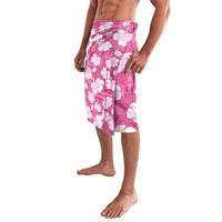 Pink Bula Fiji Masi Hibiscus Seamless Lavalava