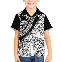 polynesia-family-matching-off-shoulder-maxi-dress-and-hawaiian-shirt-polynesian-tropical-flowers-black-pastel-vibes