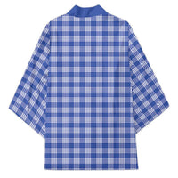 Royal Blue Japanese Palaka Pride Kimono - Polynesian Pride