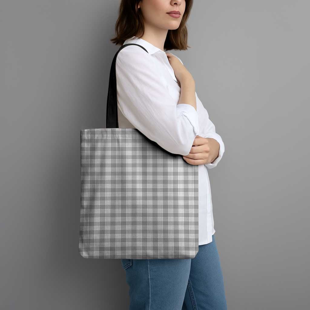Gray Japanese Palaka Pride Tote Bag - Polynesian Pride