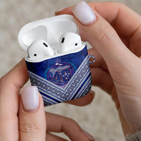 Toa Samoa Rugby AirPods Case 40th Anniversary Samoan Siapo Pattern