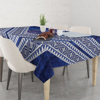 Toa Samoa Rugby Tablecloth 40th Anniversary Samoan Siapo Pattern
