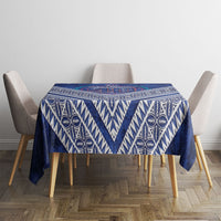 Toa Samoa Rugby Tablecloth 40th Anniversary Samoan Siapo Pattern