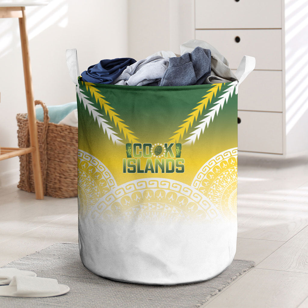 Cook Islands Rugby Laundry Basket Come On Kukis