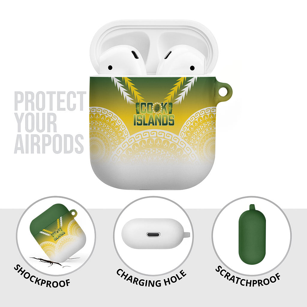 Cook Islands Rugby AirPods Case Come On Kukis LT14 - Polynesian Pride