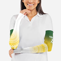 Cook Islands Rugby Custom Arm Sleeves Come On Kukis LT14 - Polynesian Pride