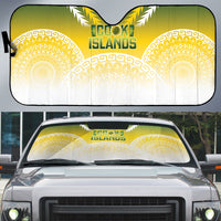 Cook Islands Rugby Auto Sun Shade Come On Kukis