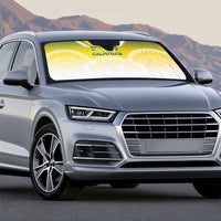 Cook Islands Rugby Auto Sun Shade Come On Kukis