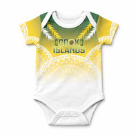Cook Islands Rugby Custom Baby Onesie Come On Kukis