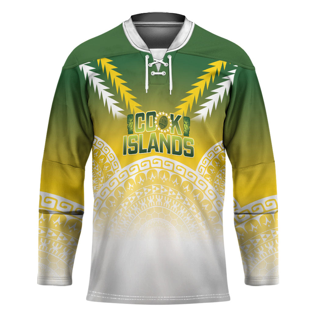 Cook Islands Rugby Custom Hockey Jersey Come On Kukis LT14 Unisex Multicolor - Polynesian Pride
