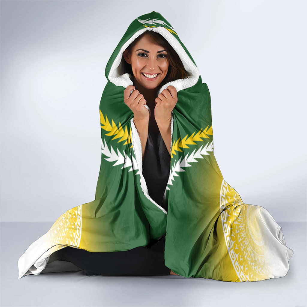 Cook Islands Rugby Hooded Blanket Come On Kukis LT14 - Polynesian Pride