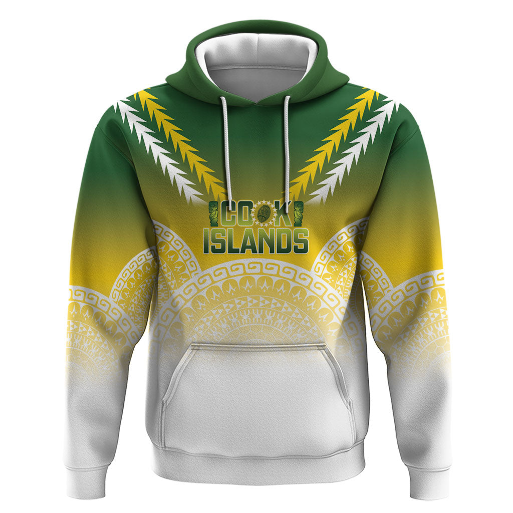 Cook Islands Rugby Custom Hoodie Come On Kukis LT14 Pullover Hoodie Multicolor - Polynesian Pride